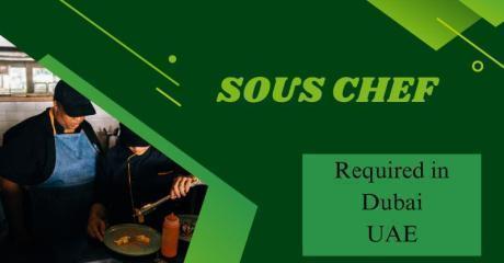 Sous Chef Required in Dubai