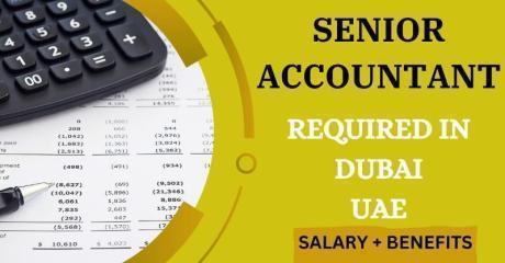 Senior Accountant Required in Dubai
