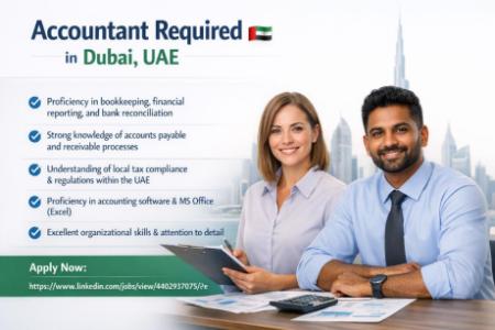 Accountant Required in Dubai