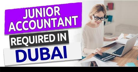 Junior Accountant Required in Dubai