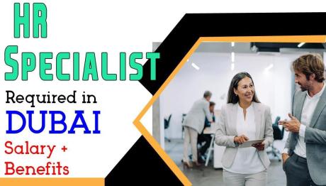 HR Specialist Required in Dubai -