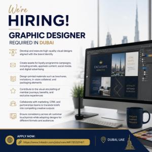 Graphic Designer Required in Dubai