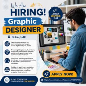Graphic Designer Required in Dubai