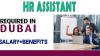 HR Assistant Required in Dubai