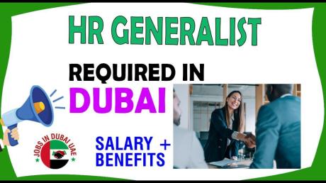 Human Resources Generalist Required in Dubai
