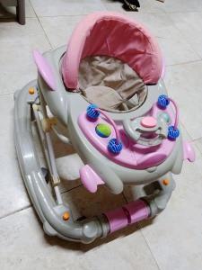 Pink walker is 2 in 1