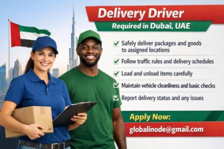 Delivery Driver Required in Dubai