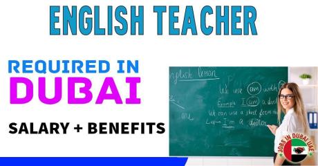 English Teacher Required in Dubai