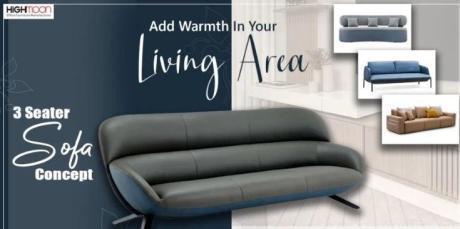 Office Sofa Dubai - Buy 3 Seater Sofa Concept
