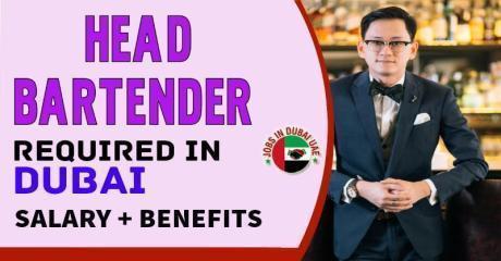 Head Bartender Required in Dubai