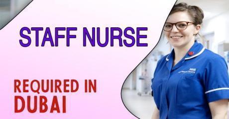 Staff Nurse Required in Dubai