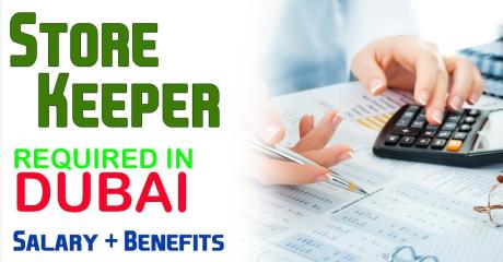 Store Keeper Required in Dubai