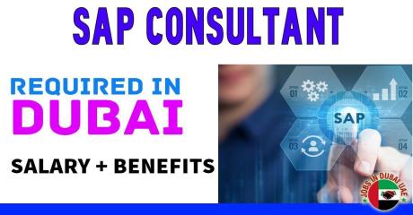 SAP Consultant Required in Dubai