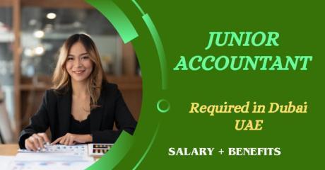 Junior Accountant Required in Dubai