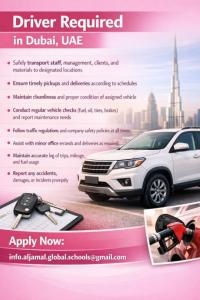 Driver Required in Dubai