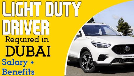 LIGHT DUTY DRIVER Required in Dubai