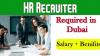 HR Recruiter Required in Dubai