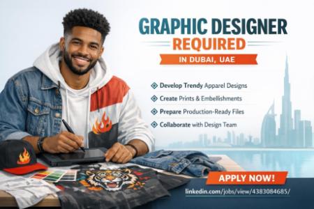 Graphic Designer Required in Dubai