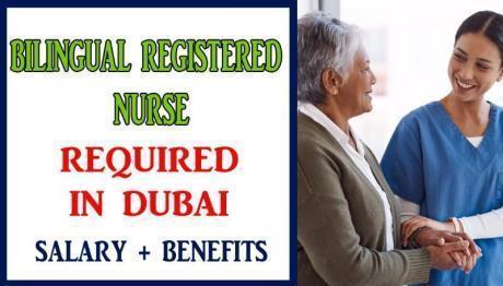 Bilingual Registered Nurse Required in Dubai