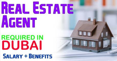 Real Estate Agent Required in Dubai