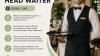Head Waiter Required in Dubai