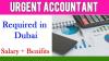 Urgent Accountant Required in Dubai