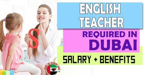 English Teacher Required in Dubai