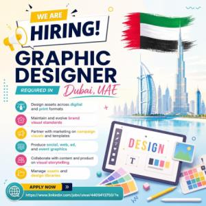Graphic Designer Required in Dubai