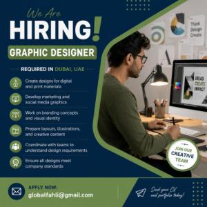 Graphic Designer Required in Dubai
