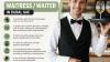 Waiter/Waitress Required in Dubai