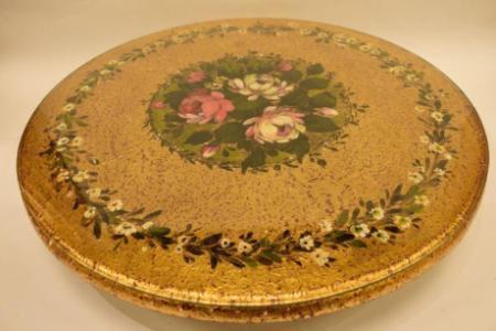 Wooden Round Rotary Coffee Table