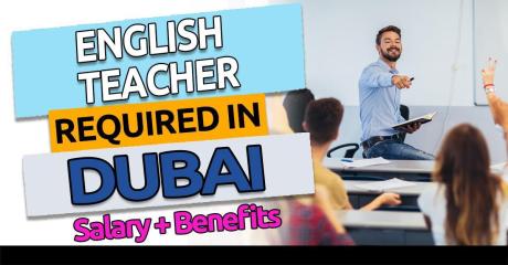 English Teacher Required in Dubai