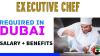 Executive Chef Required in Dubai