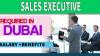 Sales Executive Required in Dubai