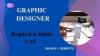 Graphic Designer Required in Dubai