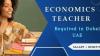 Economics Teacher Required in Dubai