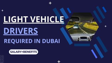 Light vehicle drivers Required in Dubai