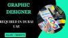 Graphic Designer Required in Dubai