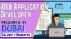 Web Application Developer Required in Dubai