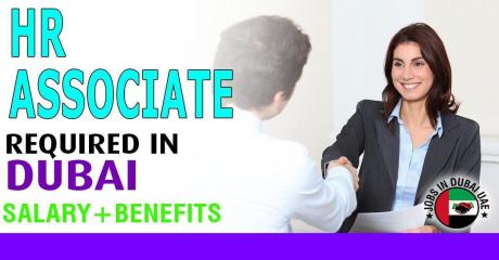 Human Resources Associate Required in Dubai