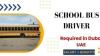 Urgent School Bus Driver Required in Dubai