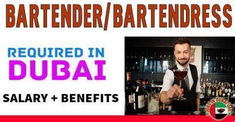 Bartender/Bartendress Required in Dubai