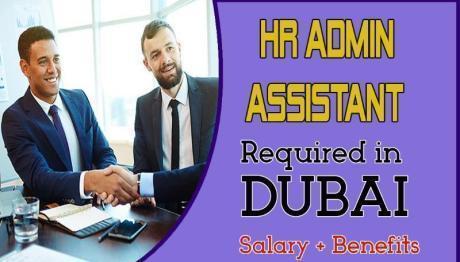 HR Admin Assistant Required in Dubai