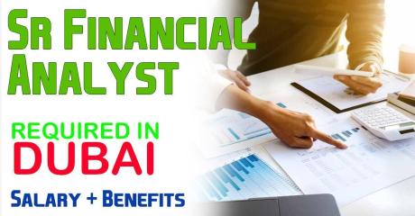 Sr Financial Analyst Required in Dubai