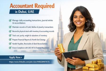 Accountant Required in Dubai