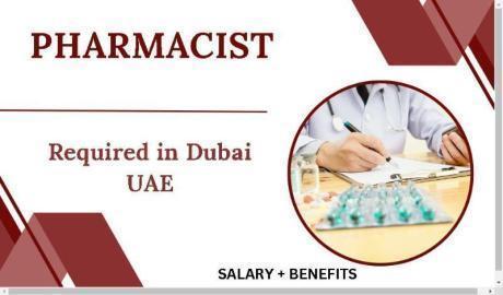 Pharmacist Required in Dubai