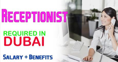Receptionist Required in Dubai