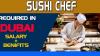 Sushi Chef Required in Dubai