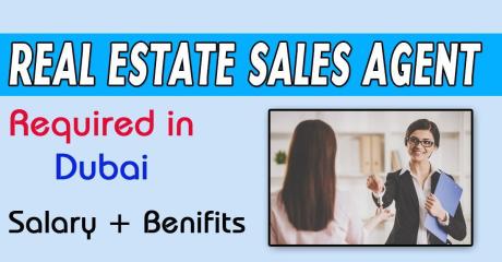Real Estate Sales Agent Required in Dubai