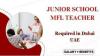 Junior School MFL Teacher Required in Dubai